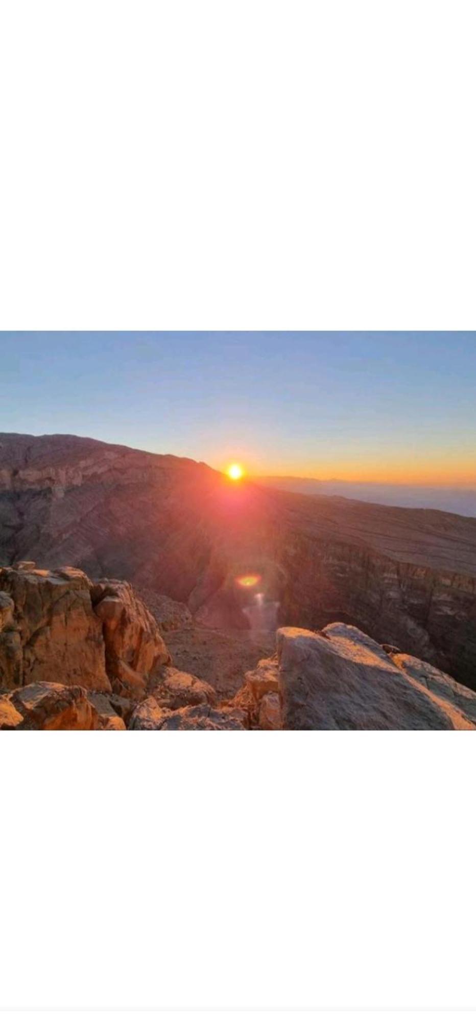Villa جبل شمس Jabal Shams Sunset House Dar Sawda Exterior foto