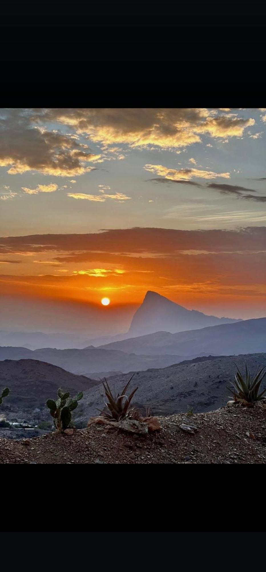 Villa جبل شمس Jabal Shams Sunset House Dar Sawda Exterior foto